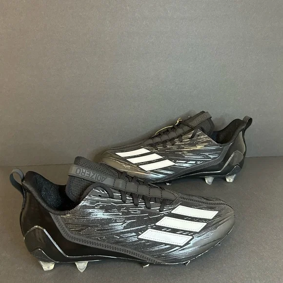 Adidas Adizero Football Cleats Black GX4050 Mens US Size 13 New No Box Adidas Adizero Football Cleats Black GX4050 | Mercari main image 3